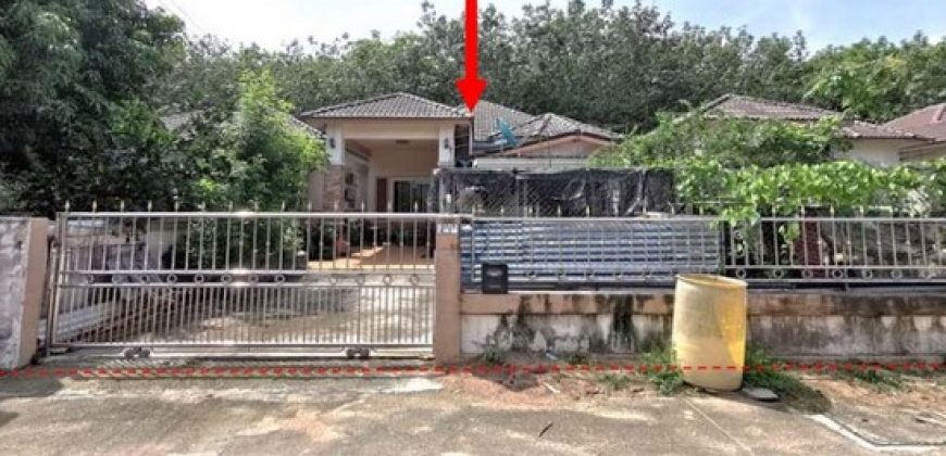 ขายบ้านเดี่ยวหมู่บ้านเฟื่องฟ้า ซอยคลองใหญ่-สุขประยูร ปลวกแดง จังหวัดระยอง