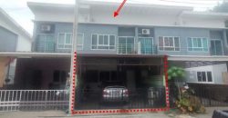 ขายทาวน์เฮ้าส์หมู่บ้านเอสซีวิลเลจ 2 ถนนปลวกแดง-วังตาผิน ปลวกแดง จังหวัดระยอง