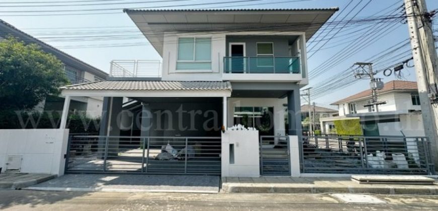 ลดราคาด่วน บ้านเดี่ยว ฮาบิเทีย บอนด์ ราชพฤกษ์ ต่อเติมเต็ม ทำเลดี