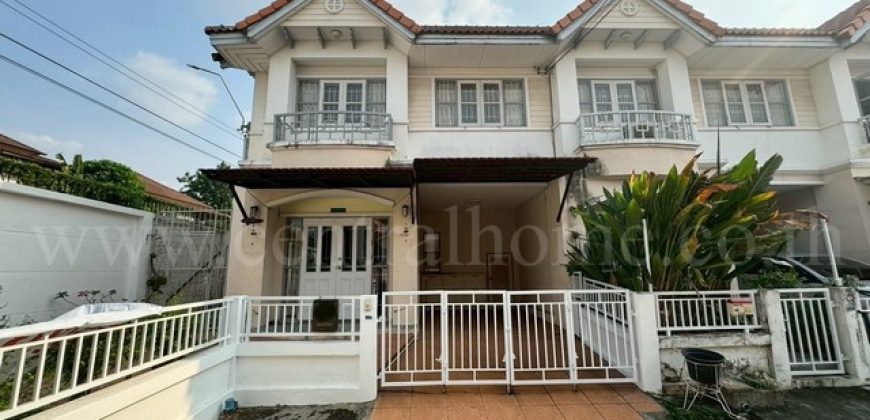 ลดราคา ทาวน์เฮ้าส์ บ้านเปี่ยมสุข งามวงศ์วาน 23 – ซอยวัดบัวขวัญ ใกล้ MRT ศูนย์ราชการนนทบุรี