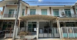 ลดพิเศษ ทาวน์เฮ้าส์ บ้านเปี่ยมสุข รัตนาธิเบศร์ – วัดสวนแก้ว หน้าบ้านไม่ชนใคร