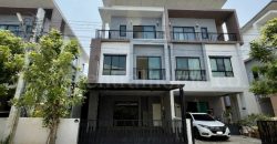 ลดราคา บ้านแฝด 3 ชั้น ธนาคลัสเตอร์ เวสต์เกต บางใหญ่ ใกล้ MRT สถานีคลองบางไผ่