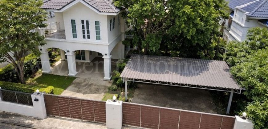 ลดราคา บ้านเดี่ยว แกรนด์โฮม พหลโยธิน 48 หลังมุม 141 ตร.ว. พร้อมเรือนรับรองส่วนตัว ทำเลดี