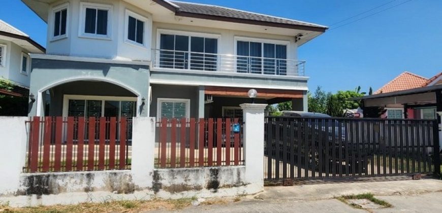 ขายบ้านเดี่ยว 2 ชั้น โครงการ บ้านนา การ์เดน เมืองนครปฐม ห่างจาก ห้างแม็คโคร 2.4 กม.