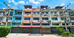 ลดราคา อาคารพาณิชย์ 3 ชั้นครึ่ง เกษมสุวรรณ 5 ตรงข้ามวัดบางนมโค ราคาถูกมาก