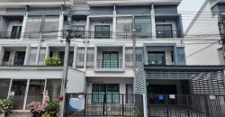 ขายทาวน์เฮ้าส์ 3 ชั้น โครงการ อิงทาวน์ ติวานนท์ – แจ้งวัฒนะ อำเภอเมืองปทุมธานี