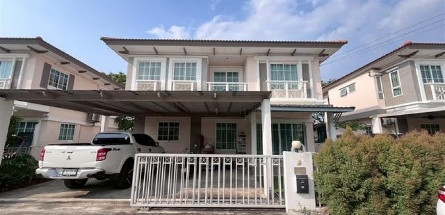 ขายบ้านเดี่ยว 2 ชั้น โครงการ ไอลีฟไพร์ม วงแหวน-รังสิต คลอง 4 อำเภอคลองหลวง ปทุมธานี