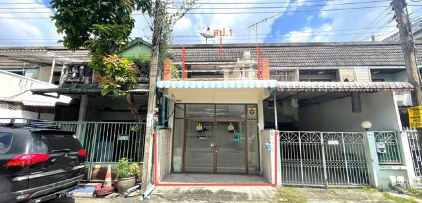 ขายทาวน์โฮม 2 ชั้น ซอย เพชรเกษม 108/1 หนองแขม กรุงเทพ