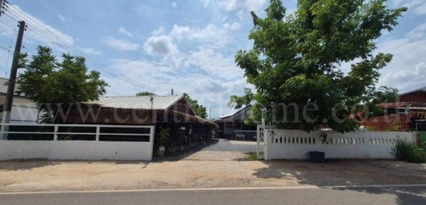 บ้านเดี่ยว บ้านหนองหลุบ ถนนมะลิวัลย์ ขอนแก่น ทำเลทองติดถนน ราคาถูก