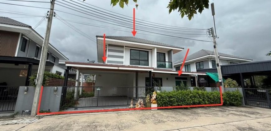 ขายบ้านเดี่ยว 2 โครงการ มณีรินทร์ ไพรเวซี่ ศรีราชา จังหวัดชลบุรี