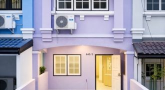 แยกโพธิ์แก้ว 900ม. รพ.สิรินาถ บึงกุ่ม 800 ม. ลาดพร้าว 101 ทาวน์เฮาส์รีโนเวทใหม่ 2ชั้น 3นอน 2น้ำ 19ตร.วา. 152ตร.ม.