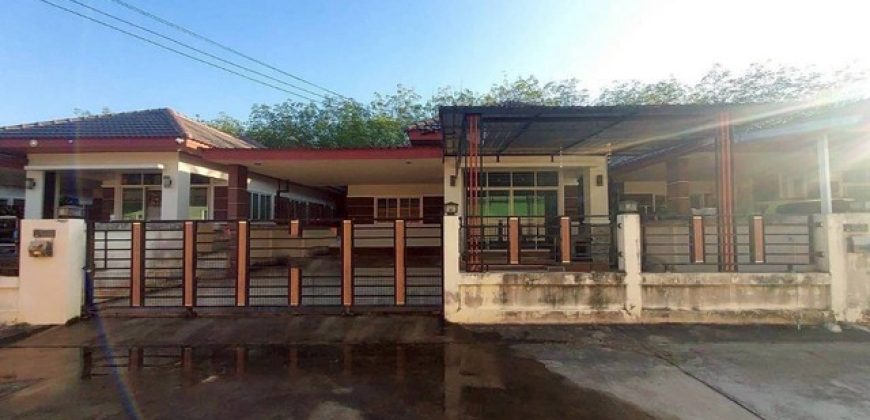 ขายบ้านเดี่ยวชั้นเดียว หมู่บ้านจันทิราวิลล์ นิคมพัฒนา ระยอง