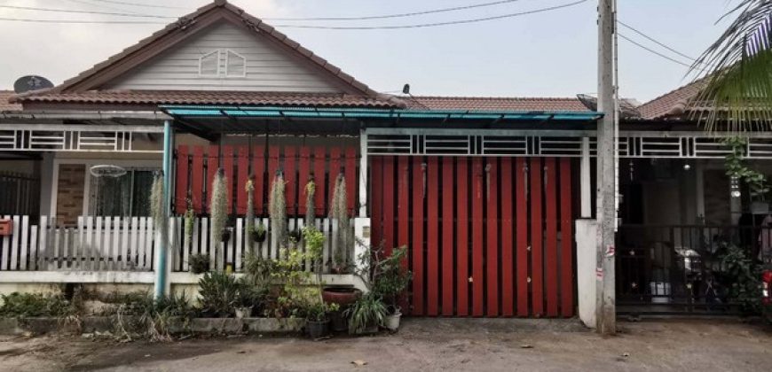 ขายทาวน์เฮ้าส์ หมู่บ้านวาสนา ถนนนิคมพัฒนา – ปลวกแดง ระยอง
