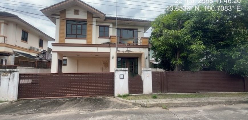 ขายบ้านเดี่ยว หมู่บ้านสราญสิริ เฟส 1 บางชัน คลองสามวา กรุงเทพ
