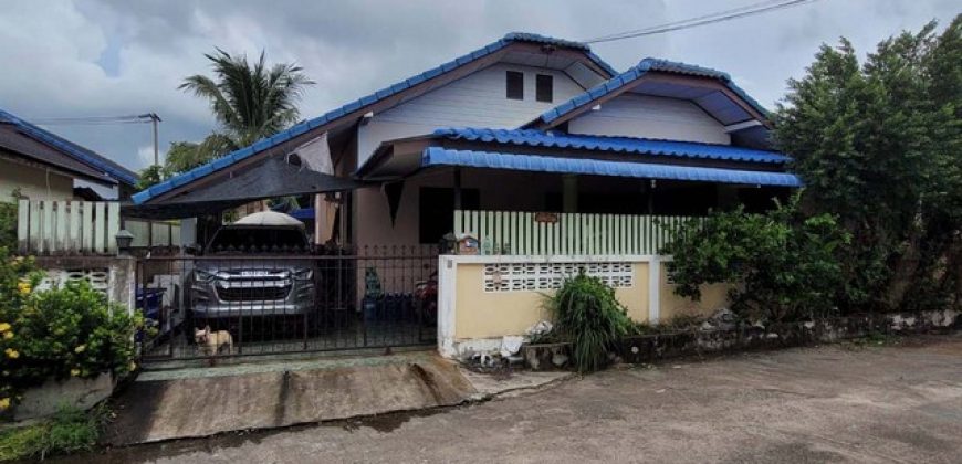 ขายบ้านเดี่ยว หมู่บ้านสหชัยพัฒนา ถนนสายปลวกแดง-ห้วยปราบ ระยอง