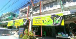 ขายอาคารพาณิชย์ 2 ชั้น เมืองชลบุรี ถนน พระยาสัจจา