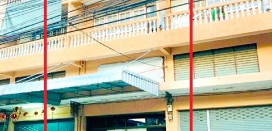วัดแก้ว จรัญสนิทวงศ์31-35 ตึกพาณิชย์ 5 ชั้น 3 นอน 2 น้ำ ใกล้ MRT ไฟฉาย 700ม. และบางขุนนนท์ หน้ากว้าง 18 ตร.ว.360 ตร.ม.ตลาดบางขุนศรี 300 ม.
