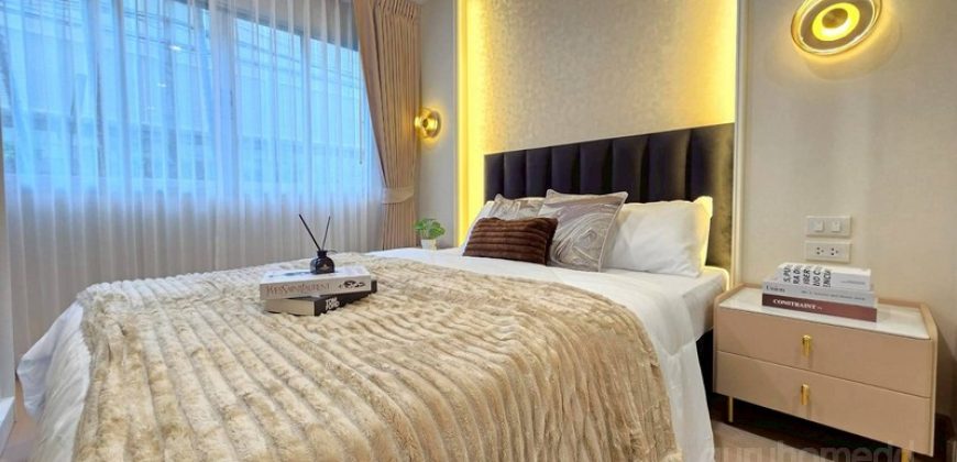 ขายห้องชุด ลุมพินี คอนโดทาวน์ บดินทรเดชา รามคำแหง ห้องรีโนเวทใหม่ พร้อมเข้าอยู่ ขนาด 28 ตรม อาคารD3 ชั้น1 – ghd000852