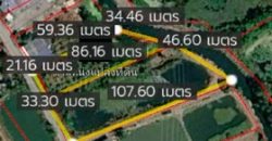 ที่ดินแปลงสวย 2 แปลงติดกัน ทำเลทอง EEC บางผึ้ง-บางปะกง ติดถนน เนื้อที่ รวม 3-0-33 ไร่