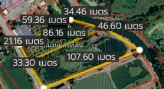 ที่ดินแปลงสวย 2 แปลงติดกัน ทำเลทอง EEC บางผึ้ง-บางปะกง ติดถนน เนื้อที่ รวม 3-0-33 ไร่