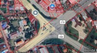 ขายที่ดินทำเลทอง ใจกลางบุรีรัมย์ ติดแยกแสนสิริอนุสรณ์ เนื้อที่ 6 ไร่