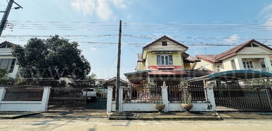 ลดราคาพิเศษ บ้านเดี่ยว 124 ตร.วา หมู่บ้านสุชา – บางบัวทอง หลังใหญ่ ทำเลดี ราคาถูก