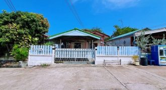 บ้านเดี่ยวชั้นเดียว หมู่บ้านร่วมใจมีสุข บางละมุง เหมาะลงทุนรีโนเวทปล่อยเช่า