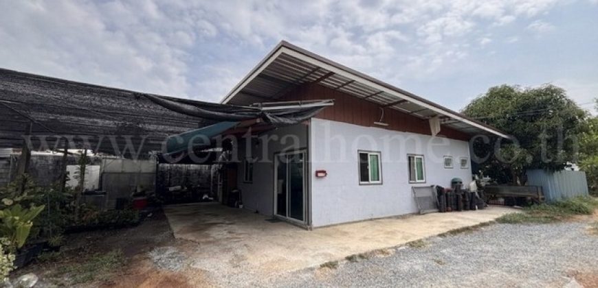 บ้านเดี่ยว 80 ตร.วา ลานตากฟ้า นครชัยศรี เมืองนครปฐม ราคาถูก