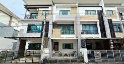 ทาวน์โฮม ลิฟวิ่ง เรสซิเดนซ์ รังสิต – ราชพฤกษ์ โครงการติดถนน 345 บ้านสวย พร้อมอยู่ ราคาถูก