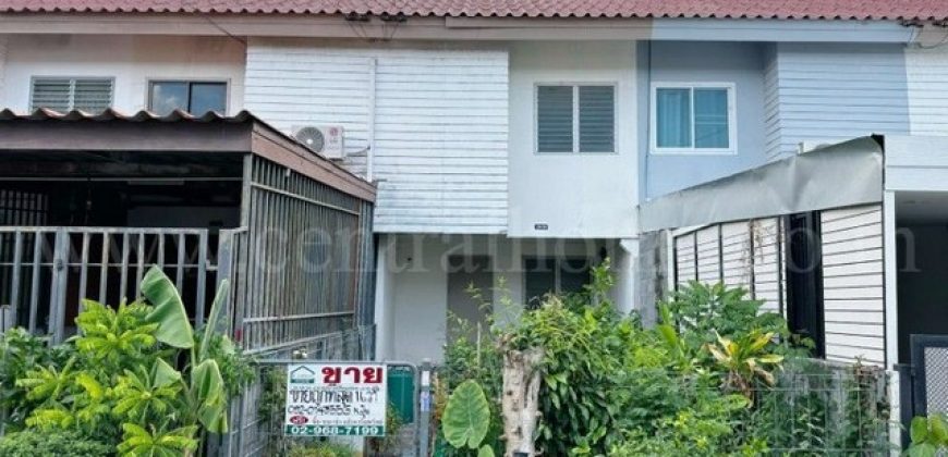 ทาวน์เฮ้าส์ เอื้ออาทร รังสิต – คลอง 10/1 ยังไม่เคยเข้าอยู่ ราคาถูก