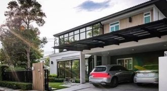 BH4112 ให้เช่าบ้านหรู Mantana Westgate by Land & Houses บางบัวทอง นนทบุรี บ้าน Modern Luxury Built-In หินอ่อนแท้