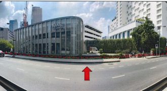 BL183 ให้เช่าที่ดินติดถนนพระราม 4 พร้อมอาคาร KWG Living Gallery ใกล้ MRT สามย่าน เพียง 300 เมตร ทำเล CBD ใจกลางกรุงเทพ