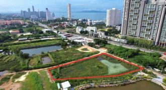 ขายที่ดินพัทยา แปลงสวย ทำเลงาม แหล่งชุมชน ใกล้หาดจอมเทียน FP-L02017