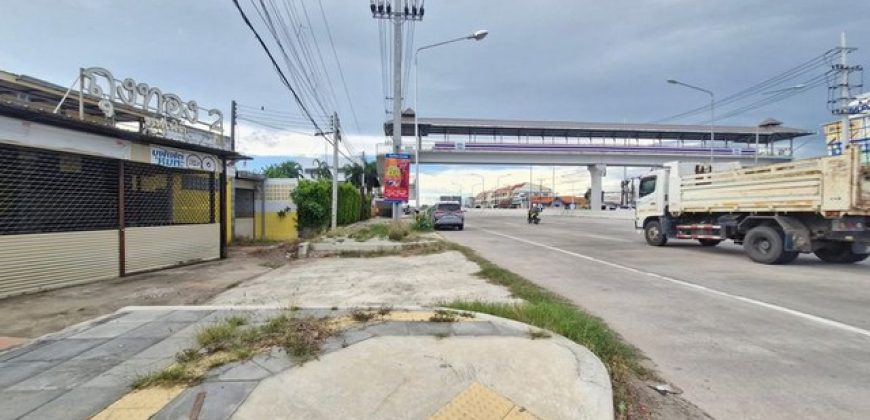 ขายที่ดินสัตหีบ ทำเลดี ติดถนนสุขุมวิท พร้อมสิ่งปลูกสร้าง FP-L02018