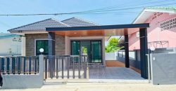 บ้านเดี่ยวชั้นเดียว ตกแต่งครบ พร้อมเฟอร์ ใกล้อ่างเก็บน้ำมาบประชัน พัทยา FP-H02025