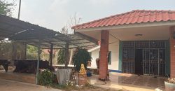 ขายที่ดินพร้อมบ้าน 1 หลัง เจ้าของขายเอง อำเภอกบินทร์บุรี จังหวัดปราจีนบุรี