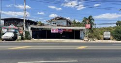 บ้านหัวมุม 93 ตร.ว. ติดถนนใหญ่ ทล.217 อ.พิบูลมังสาหาร จ.อุบลราชธานี