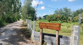 ที่ดินศรีสะเกษ ทำเลทอง 5 ไร่ หลังเทศบาลหนองครก – เหมาะลงทุนทำโครงการบ้านจัดสรร