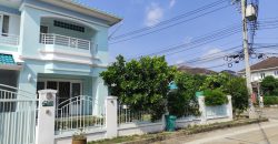ขายบ้านเดี่ยว 2ชั้น มบ.ลัดดารมย์ 89ตร.วา หลังริมถนนเมนหมู่บ้าน ทำเลดี โครงการติดถนนใหญ่ รัตนาธิเบศร์ หน้าทางเข้า ติดMRT สีม่วง สถานีไทรม้า