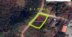 ด่วน! ขายที่ดินทำเลทอง อุบลฯ ราคาถูกมาก 1.3 ล้านบาท (ยกแปลง) ใกล้ บขส. – แม็คโคร – บิ๊กซี | ติดถนนคอนกรีต 2 ด้าน | เนื้อที่ 171 ตร.ว.