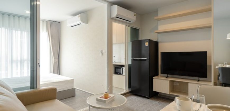 ให้เช่าคอนโด Regent Home Bangna – 1 ห้องนอน ชั้น 19 วิวโค้งน้ำบางกระเจ้า (สวยที่สุด!)