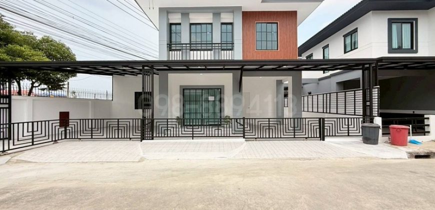 ขายบ้านเดี่ยว 2 ชั้น หมู่บ้านพร้อมพัฒน์ 1 รีโนเวทใหม่ พร้อมอยู่ มีห้องนอนชั้นล่าง เนื้อที่ 40 ตรว 4นอน 3น้ำ