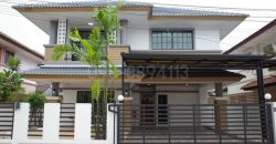 ขายบ้านเดี่ยว 2 ชั้น หลังใหญ่ รอยัล ปาร์ค วิลล์ บงกช 3 รีโนเวทหรูสไตล์ Minimal Modern เนื้อที่ 56 ตรว 4นอน 3น้ำ ราคาพิเศษ