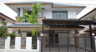 ขายบ้านเดี่ยว 2 ชั้น หลังใหญ่ รอยัล ปาร์ค วิลล์ บงกช 3 รีโนเวทหรูสไตล์ Minimal Modern เนื้อที่ 56 ตรว 4นอน 3น้ำ ราคาพิเศษ