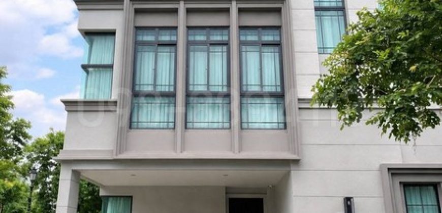 ขายบ้านหรู 3 ชั้น แบบ Duplex บ้านแฝด The Sonne ศรีนครินทร์ บางนา ขนาด 48.4 ตรว 4นอน 4น้ำ