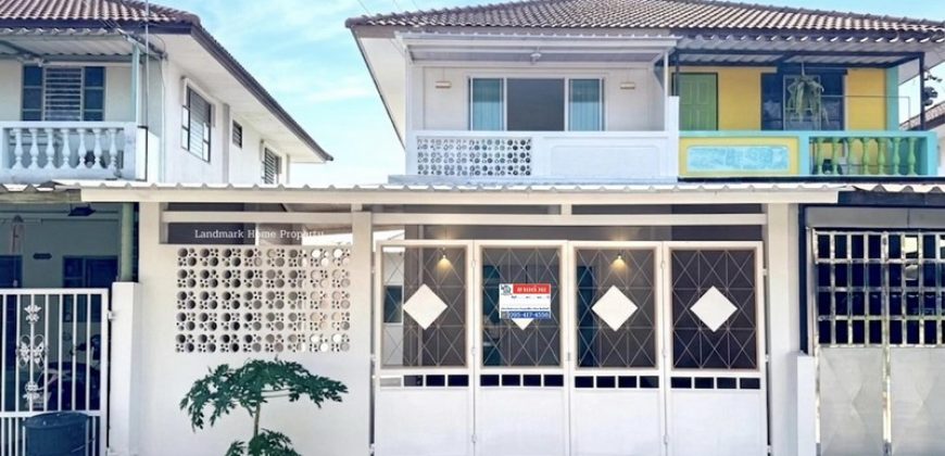 lN-091 ขายบ้านแฝด 2 ชั้น มบ.พระปิ่น4 เพชรเกษม81 พื้นที่ 27 ตรว 3 นอน 2 น้ำ บ้านสวยพร้อมอยู่