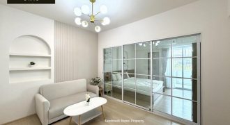 IN-100 ขายห้องชุด บางกะปิทาวน์คอนโด ขนาด 36.65 ตรม 1นอน 1น้ำ รีโนเวทใหม่ พร้อมเข้าอยู่ ทำเลดี