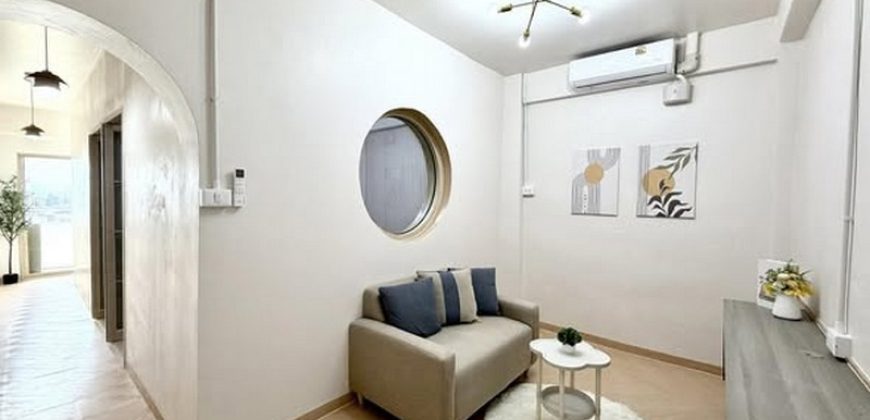 IN-103 ขายห้องชุด รีโนเวทใหม่ พร้อมเข้าอยู่ บางกะปิทาวน์คอนโด บางกะปิ ห้องขนาด 36.65 ตรม 1 นอน 1 น้ำ