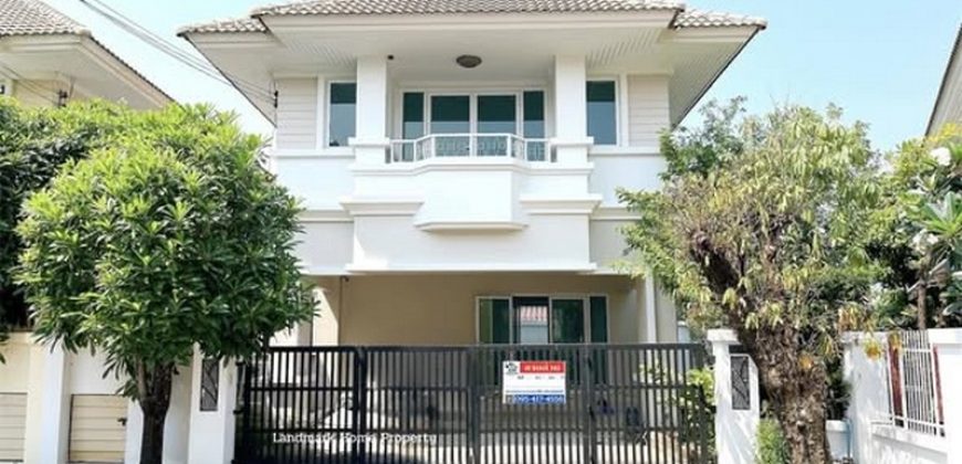LM26-0052 ขายบ้านเดี่ยว 2 ชั้น อรุณวดี ราชพฤกษ์ – พระราม5 พื้นที่ 52.8 ตรว 4 นอน 2 น้ำ ใกล้ the Walk ราชพฤกษ์