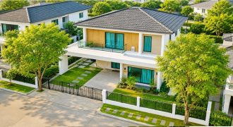 คฤหาสน์ บ้านเดี่ยว2ชั้น 4 นอน 5 น้ำ ใกล้รร.วัดหนองใหญ่ 1.2 กม. แยกสุขาภิบาล 5 สายไหม คลองสามวา 60 ตร.ว.บ้านหรูพร้อมอยู่